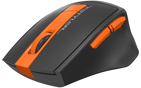Мышь A4Tech Fstyler FG30S серый/оранжевый оптическая 2000dpi silent беспров. USB 6but (FG30S ORANGE) FG30S ORANGE