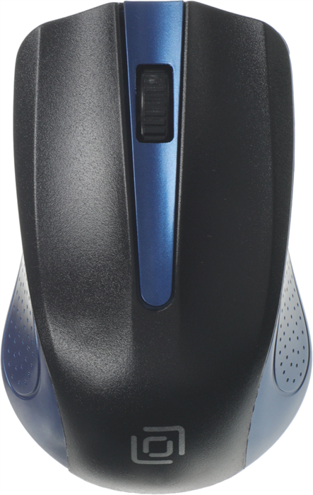 Мышь Оклик 485MW черный/синий оптическая 1200dpi беспров. USB для ноутбука 3but (997826) 997826