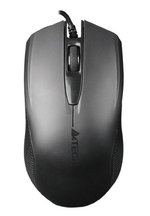 Мышь A4Tech OP-760 черный оптическая 1200dpi USB 3but OP-760