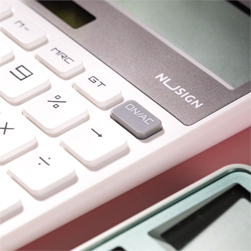 Калькулятор настольный Deli Nusign ENS042WHITE белый 12-разр. ENS042WHITE