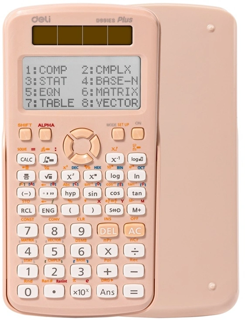 Калькулятор научный Deli ED991ES розовый 10+2-разр. ED991ES PINK