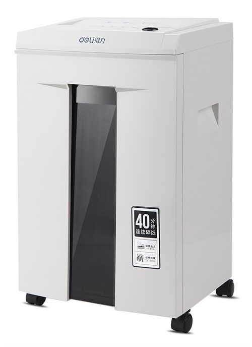 Шредер Deli 9912 (секр.P-5) фрагменты 6лист. 20лтр. скрепки скобы пл.карты CD 9912