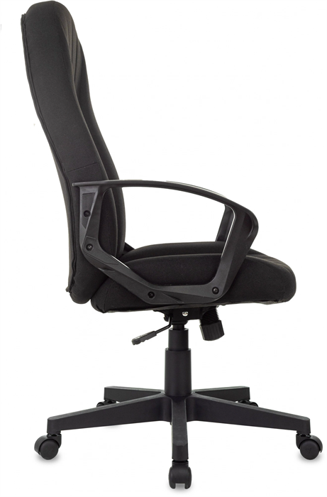 Кресло руководителя Бюрократ T-898 черный 3С11 крестов. пластик T-898/3C11BL