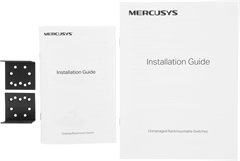 Коммутатор Mercusys MS118CP (L2) 16x100Мбит/с 2x1Гбит/с 2xКомбо(1000BASE-T/SFP) 16PoE+ 190W неуправл MS118CP