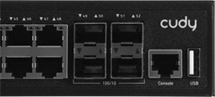 Коммутатор Cudy GS5048S4 (L3) 48x1Гбит/с 4SFP+ управляемый GS5048S4