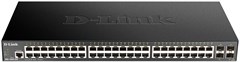 Коммутатор D-Link DGS-1250-52X/A1A 48x1Гбит/с 4SFP+ управляемый DGS-1250-52X/A1A