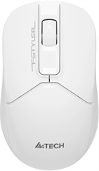 Мышь A4Tech Fstyler FG12 белый оптическая 1200dpi беспров. USB 3but (FG12 WHITE) FG12 WHITE