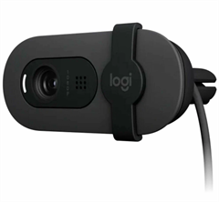 Камера Web Logitech HD Webcam Brio 105 графитовый 2Mpix (1920x1080) USB2.0 с микрофоном для ноутбука 960-001590