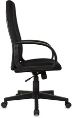 Кресло руководителя Бюрократ Ch-808AXSN черный TW-11 крестов. пластик CH-808AXSN/TW-11