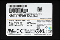Накопитель SSD Samsung SATA-III 7.68TB MZ7L37T6HBLA-00A07 PM893 2.5