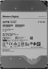 Жесткий диск WD SATA-III 22TB 0F48155 WUH722222ALE6L4 Server Ultrastar DC HC570 512E (7200rpm) 512Mb 0F48155