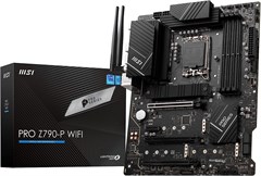 Материнская плата MSI PRO Z790-P WIFI Soc-1700 Intel Z790 4xDDR5 ATX AC`97 8ch(7.1) 2.5Gg RAID+HDMI+ PRO Z790-P WIFI
