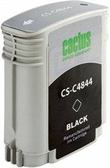 Картридж струйный Cactus CS-C4844 №10 черный (72мл) для HP BIJ 1000/1100/1200/2200/2300/2600/2800 с  CS-C4844