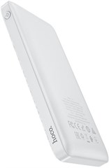 Мобильный аккумулятор Hoco J72 Easy travel 10000mAh 2A 2xUSB-A белый (J72 EASY TRAVEL WHITE) J72 EASY TRAVEL WHITE