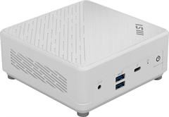 Неттоп MSI Cubi 5 1M-463BRU Core 5 120U (1.4) Graphics без ОС 2.5xGbitEth+1xGbitEth WiFi BT 65W белы 936-B0A822-463