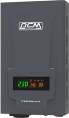 Стабилизатор напряжения Powercom WM-500VA 400Вт 500ВА графитовый WM-500VA