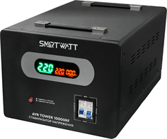Стабилизатор напряжения Smartwatt AVR Tower 10000RF 10000ВА черный 4512020370003