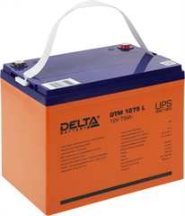 Батарея для ИБП Delta DTM 1275 L 12В 75Ач DTM 1275 L