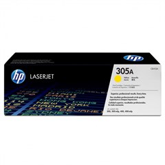 Картридж лазерный HP 305A CE412A желтый бар.в компл. (2600стр.) для HP CLJ M451 CE412A