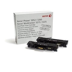 Картридж лазерный Xerox 106R02782 черный двойная упак. (6000стр.) для Xerox Phaser 3052/3260 WC 3215 106R02782