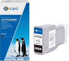 Картридж струйный G&G GG-PFI320MBK PFI-320MBK черный матовый (300мл) для Canon imagePROGRAF TM-200/2 GG-PFI320MBK