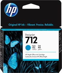 Картридж струйный HP 712 3ED67A голубой (29мл) для HP DJ Т230/630 3ED67A