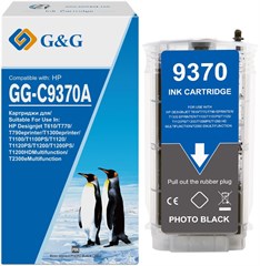 Картридж струйный G&G GG-C9370A №72 фото черный (130мл) для HP HP Designjet T610, T770, T790eprinter GG-C9370A