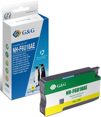 Картридж струйный G&G GG-F6U18AE 953XL желтый (26мл) для HP OJ Pro 7740/8210/8218/8710/8715 GG-F6U18AE