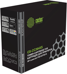 Картридж лазерный Cactus CS-CC364XS CC364X черный (24000стр.) для HP LJ P4015/P4515 CS-CC364XS