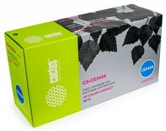 Картридж лазерный Cactus CS-CE343A CE343A пурпурный (16000стр.) для HP CLJ M775 CS-CE343A