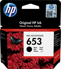 Картридж струйный HP 653 3YM75AE черный печ.гол.в компл. (360стр.) (6мл) для HP DeskJet Plus Ink Adv 3YM75AE