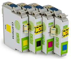 Картридж струйный Cactus CS-EPT0735 T0735 черный/голубой/пурпурный/желтый набор (45.6мл) для Epson S CS-EPT0735