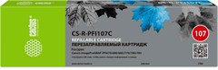 Картридж перезаправляемый струйный Cactus CS-R-PFI107C голубой (260мл) для Canon imageProGRAF iPF670 CS-R-PFI107C