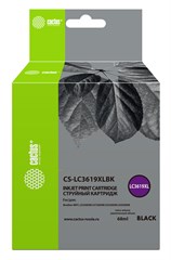 Картридж струйный Cactus CS-LC3619XLBK черный (68мл) для Brother MFC-J2330DW/J2730DW/J3530DW/J3930DW CS-LC3619XLBK