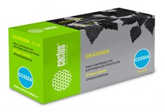 Картридж лазерный Cactus CS-CC532A CC532A желтый (2800стр.) для HP Color LaserJet CP2025/CM2320 CS-CC532A
