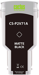 Картридж струйный Cactus CS-P2V71A №730 черный матовый (300мл) для HP Designjet T1600/1700/2600 с чи CS-P2V71A