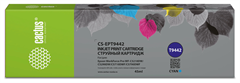 Картридж струйный Cactus CS-EPT9442 T9442 голуб.пигм. (45мл) для Epson WorkForce WF-C5290DW/WF-C5790 CS-EPT9442