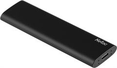 Накопитель SSD Netac USB-C 500GB NT01ZSLIM-500G-32BK Z Slim черный NT01ZSLIM-500G-32BK