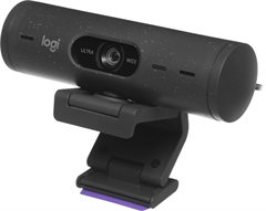 Камера Web Logitech HD Webcam Brio 500 черный 4Mpix (1920x1080) USB Type-C с микрофоном (960-001423) 960-001423