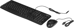 Клавиатура + мышь Logitech MK120 клав:черный мышь:черный/серый USB (920-002561) 920-002561