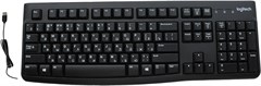 Клавиатура Logitech K120 черный USB (920-002583) кабель 1.5м 920-002583