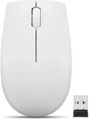 Мышь Lenovo 300 Wireless Compact светло-серый оптическая 1000dpi беспров. USB 2but (GY51L15677) GY51L15677