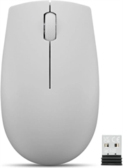 Мышь Lenovo 300 Wireless Compact серый оптическая 1000dpi беспров. USB 2but (GY51L15678) GY51L15678