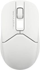 Мышь A4Tech Fstyler FB12S белый оптическая 1200dpi silent беспров. BT/Radio USB 2but (FB12S USB WHIT FB12S USB WHITE
