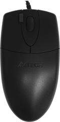 Мышь A4Tech OP-620DS черный оптическая 1200dpi silent USB 3but OP-620DS