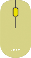 Мышь Acer OMR205 зеленый/желтый оптическая 1200dpi беспров. USB для ноутбука 3but (ZL.MCEEE.02J) ZL.MCEEE.02J