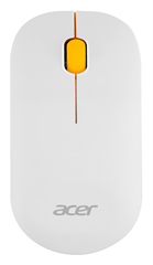 Мышь Acer OMR200 белый/желтый оптическая 1200dpi беспров. USB для ноутбука 3but (ZL.MCEEE.020) ZL.MCEEE.020