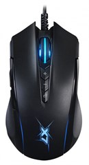 Мышь A4Tech X89 черный оптическая 2400dpi USB 8but (X89 (BLACK)) X89 (BLACK)