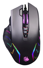 Мышь A4Tech Bloody J95s серый оптическая 8000dpi USB 9but (J95S GREY) J95S GREY