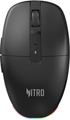 Мышь Acer Nitro OMR400 черный оптическая 3200dpi silent беспров. BT/Radio USB 6but (ZL.MCECC.05B) ZL.MCECC.05B
